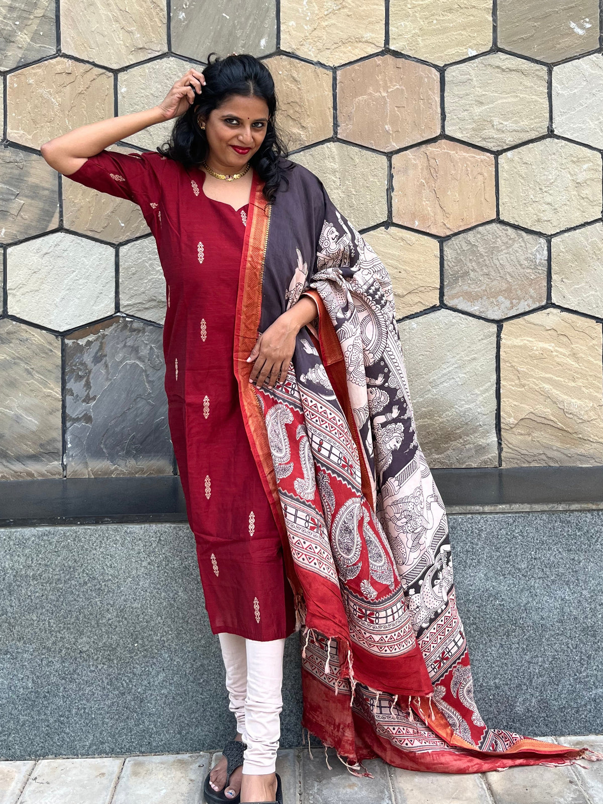 Ananya - Maroon