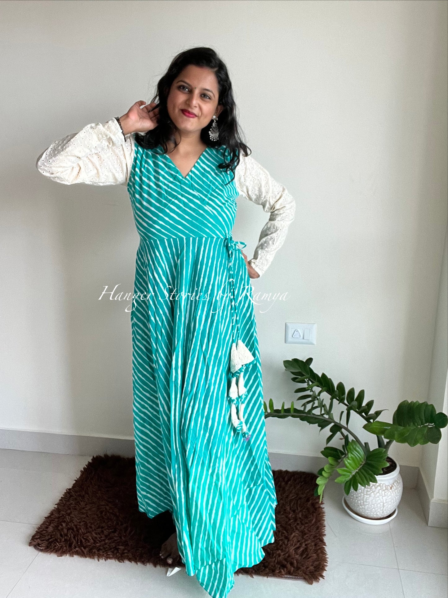 Turquoise Mellow Angrakha