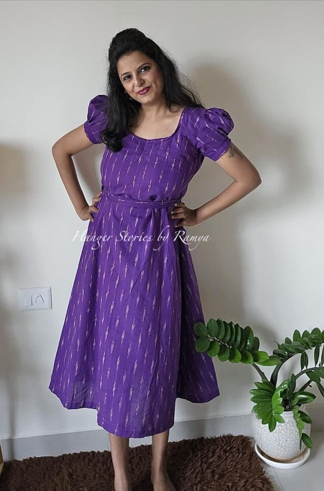 Purple Ikkat