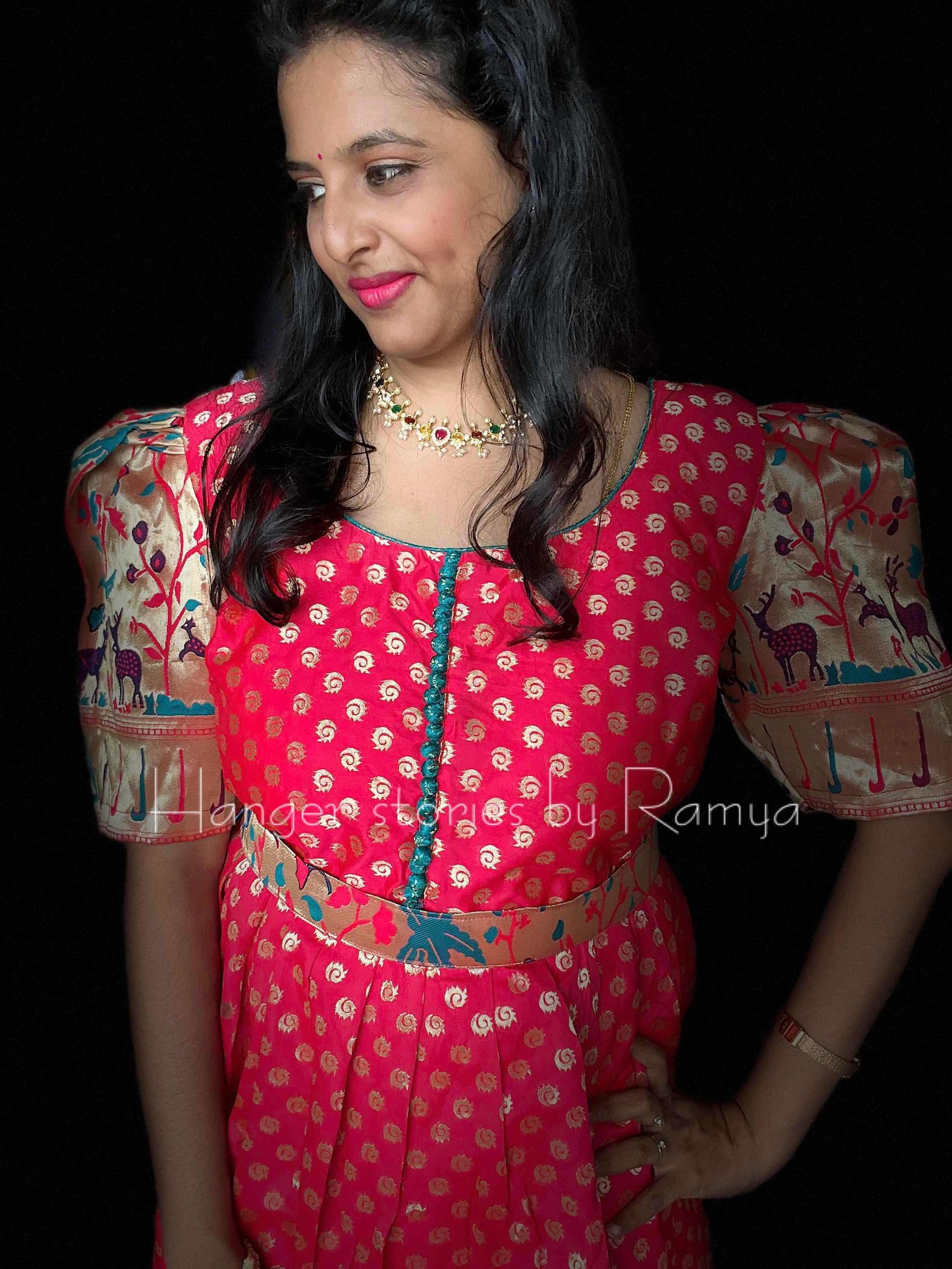 Paithani Pink
