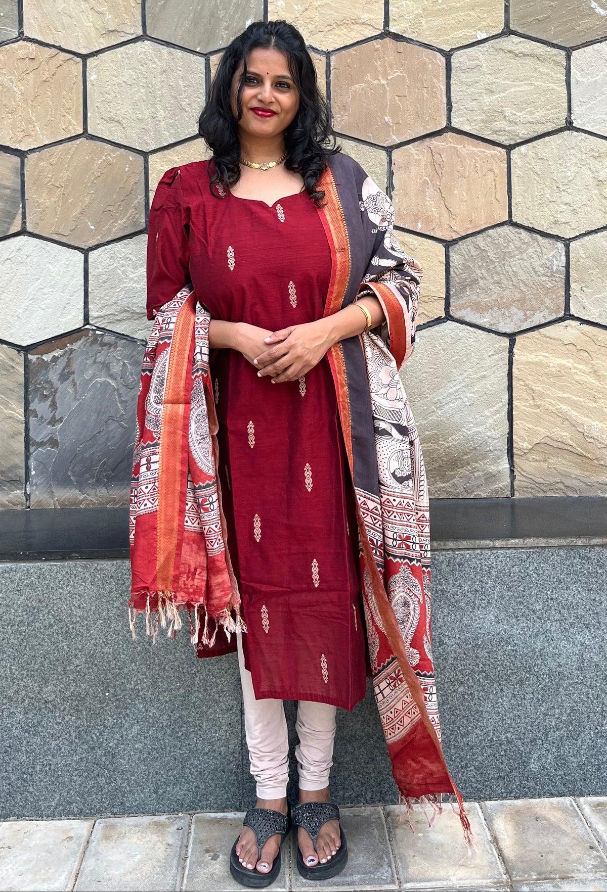 Ananya - Maroon