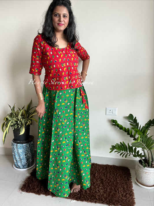 Mudra Skirt Set