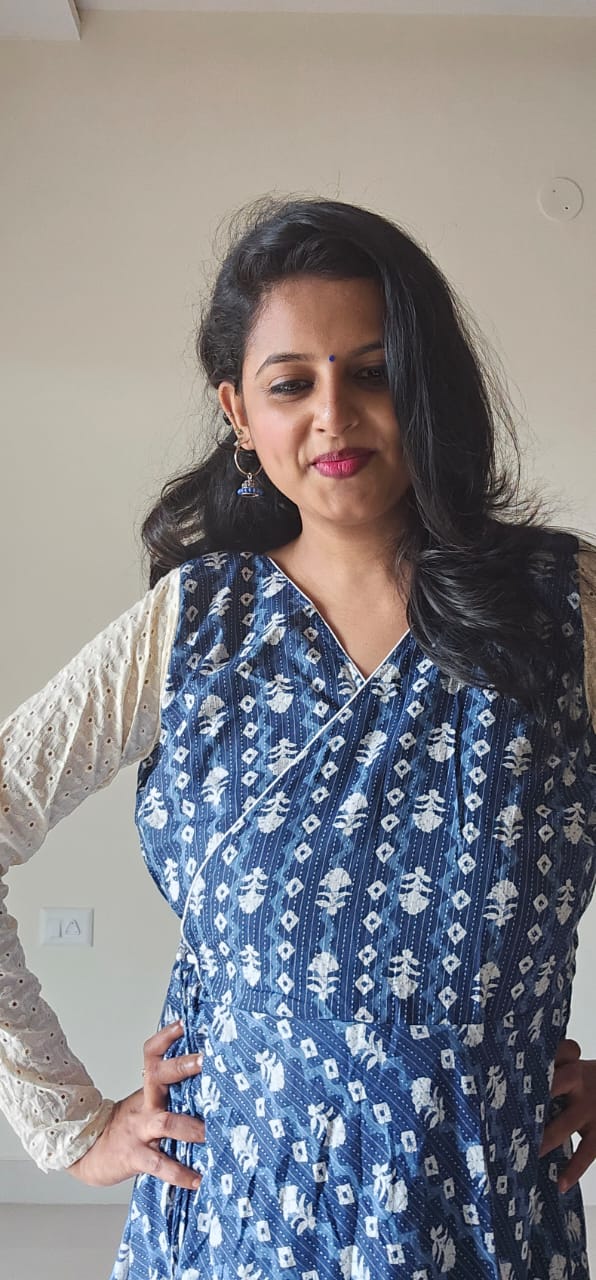Indigo Mellow Angrakha