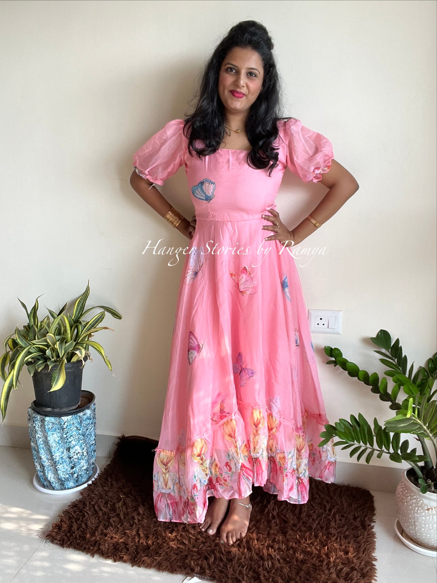 Ruffle girl Pink