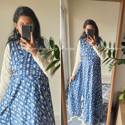 Indigo Mellow Angrakha