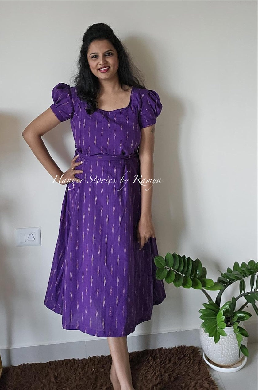 Purple Ikkat