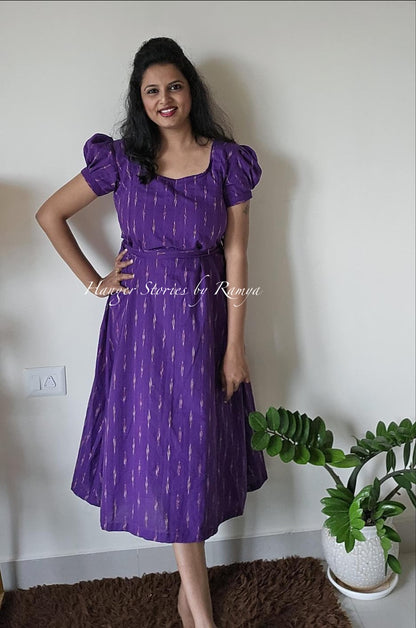 Purple Ikkat