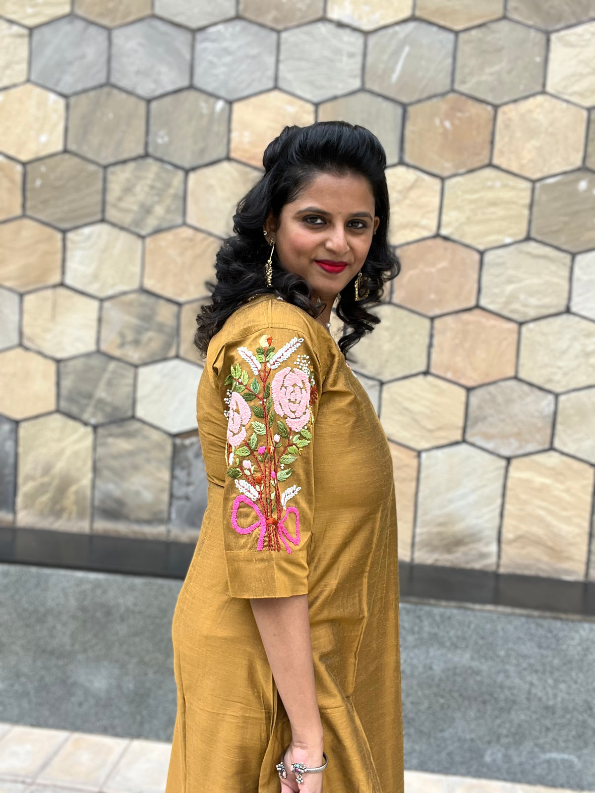 Kavya Raw silk Kurti