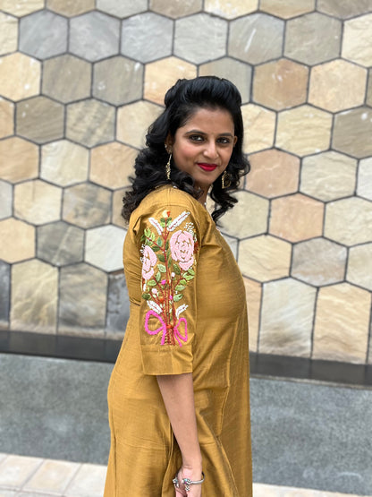 Kavya Raw silk Kurti