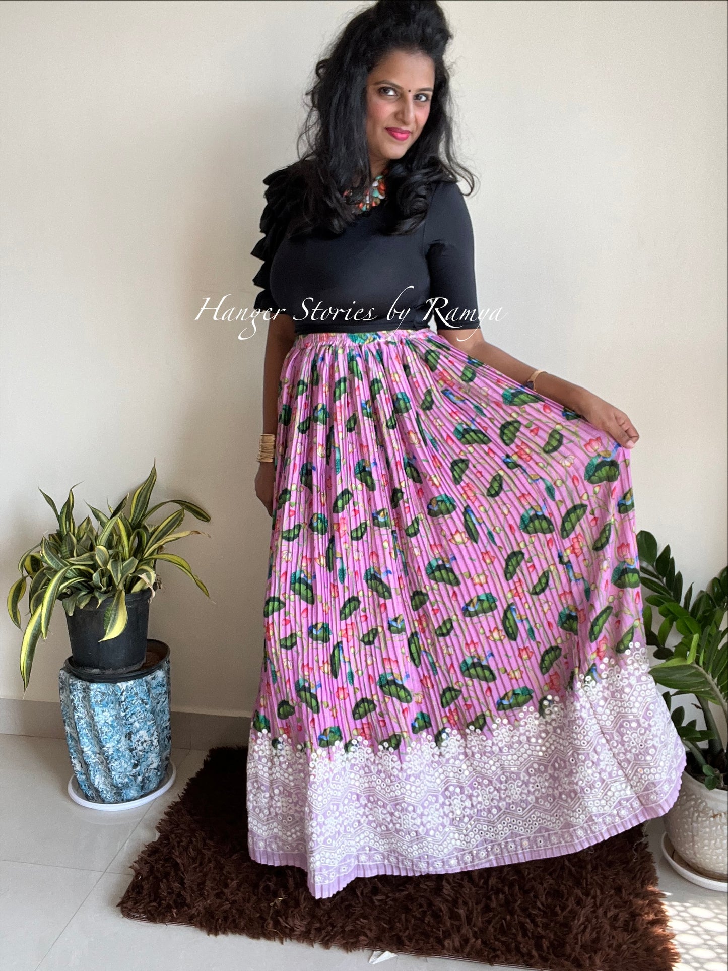 Parrot Lehenga