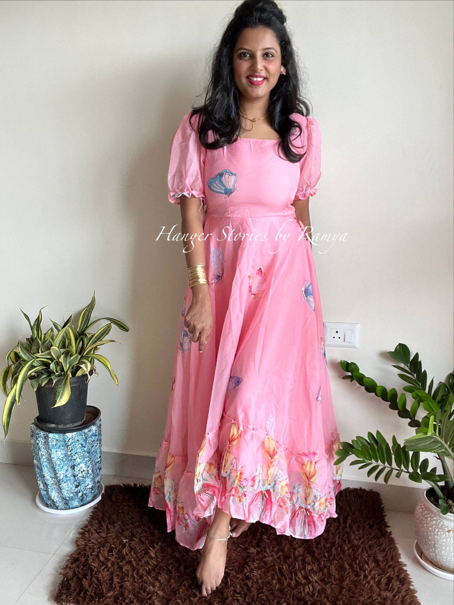 Ruffle girl Pink