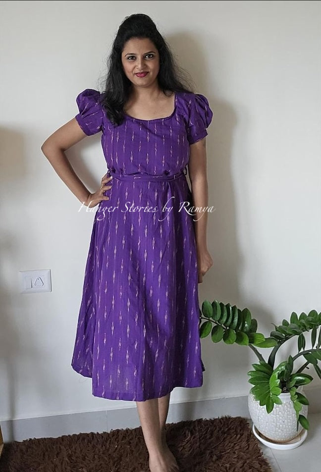 Purple Ikkat