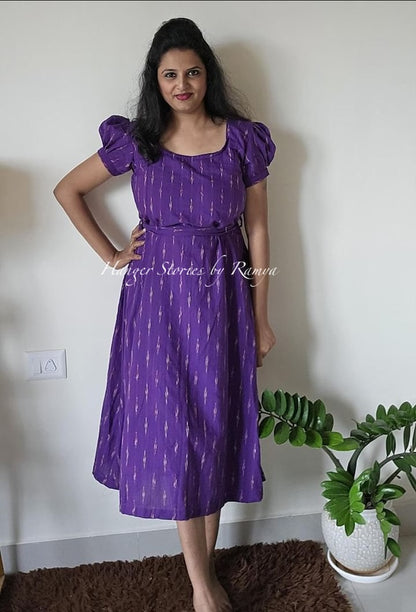 Purple Ikkat