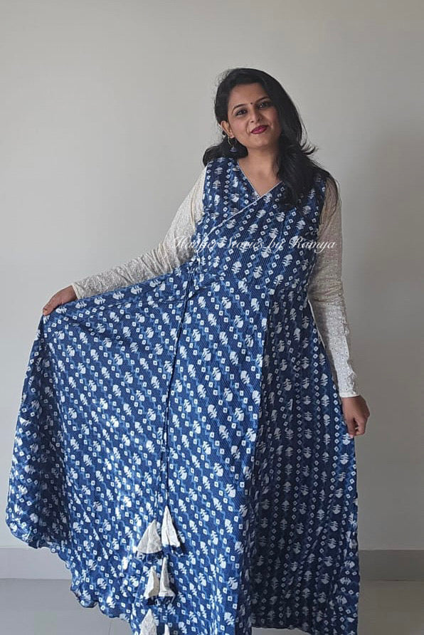 Indigo Mellow Angrakha