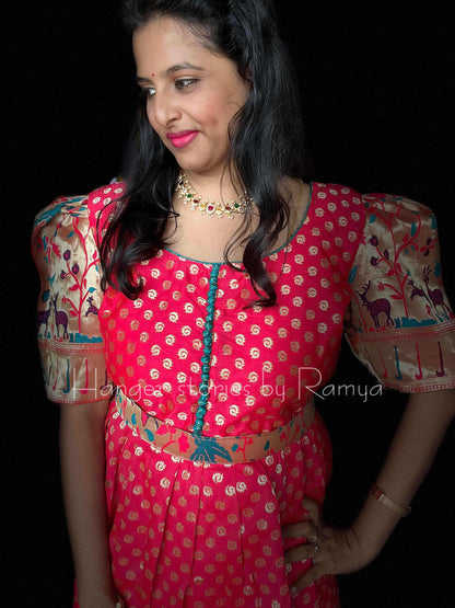 Paithani Pink
