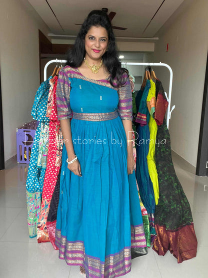 Chettinadu Mayil Blue